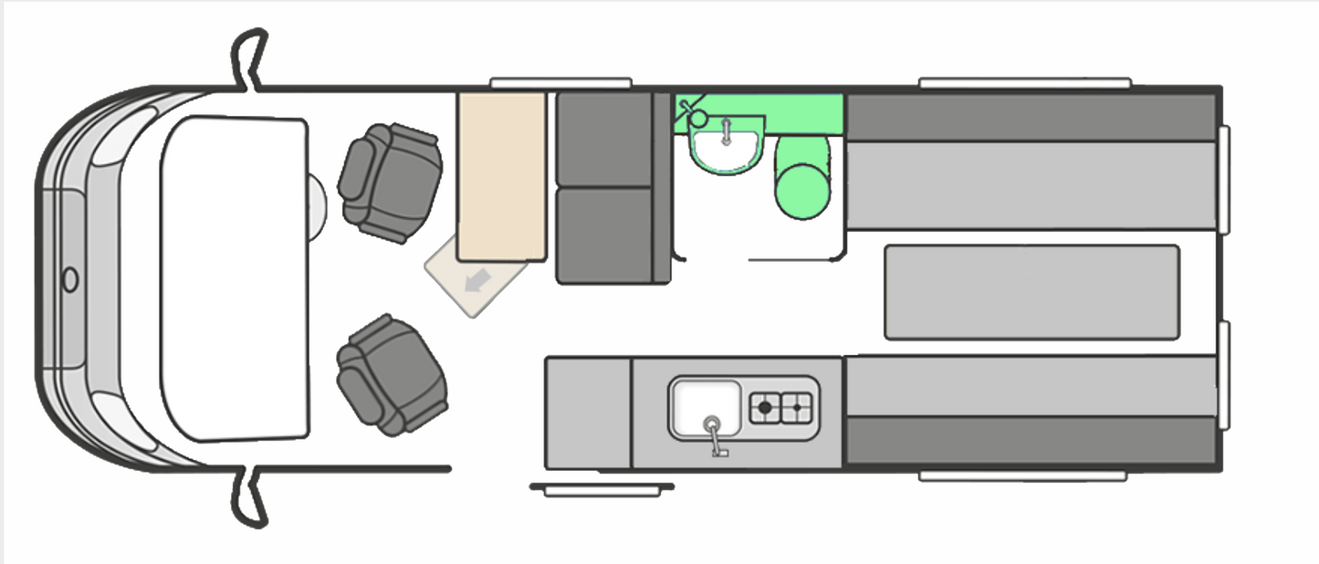 Polar Bear 6 Berth Campervan